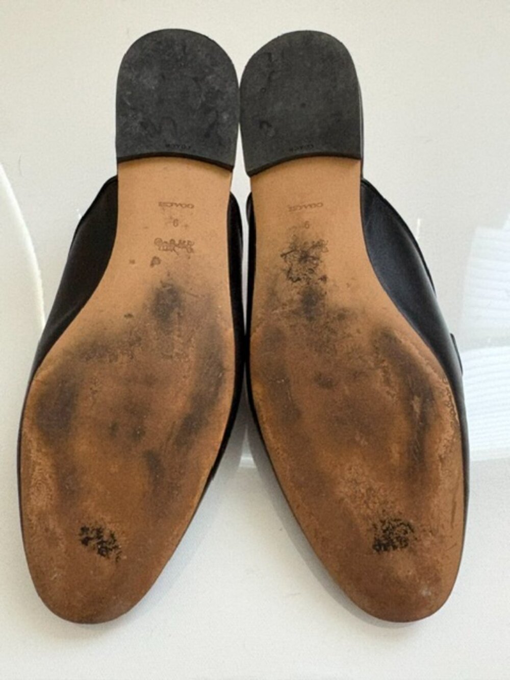 Coach Women's Leather Mules - 9M - Picture 3 of 5